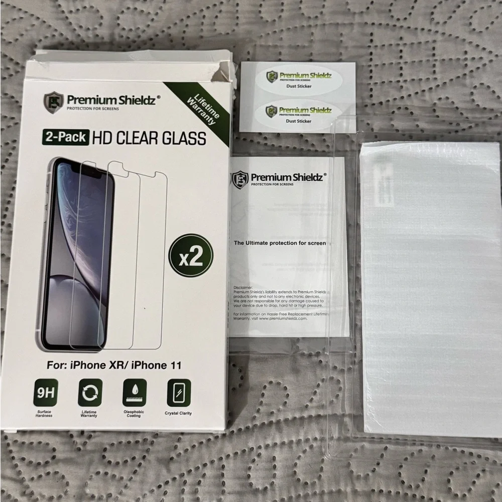HD Clear Glass Screen Protector for iPhone XR/11